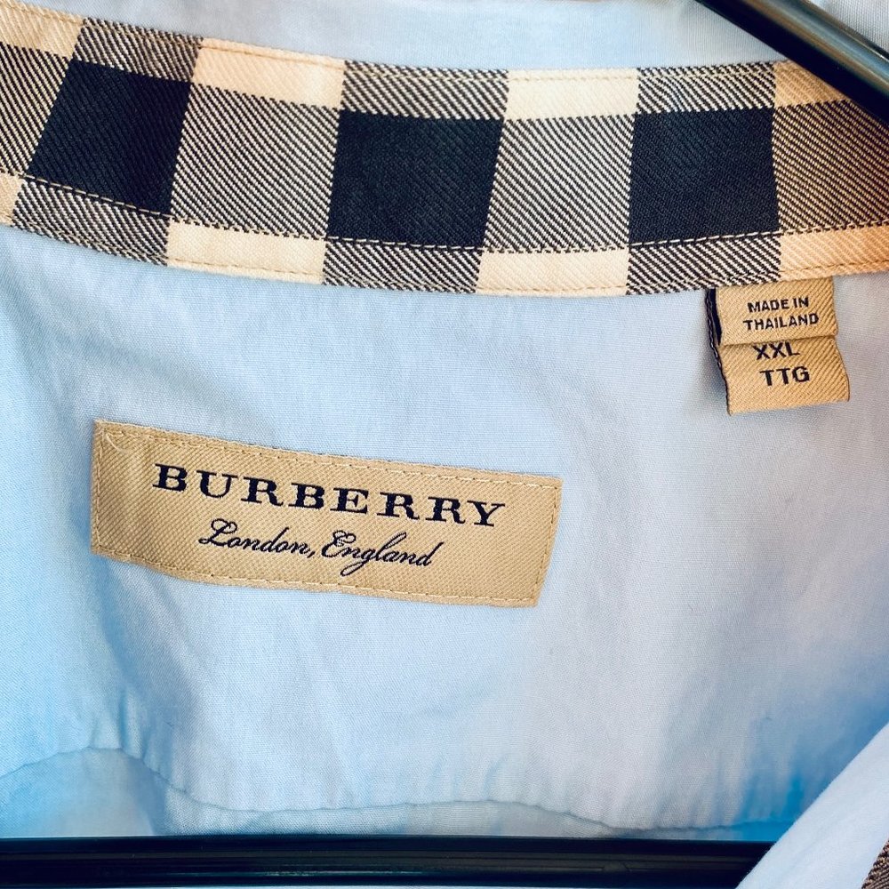 BURBERRY check cuffs shirt - Picture 4 of 4